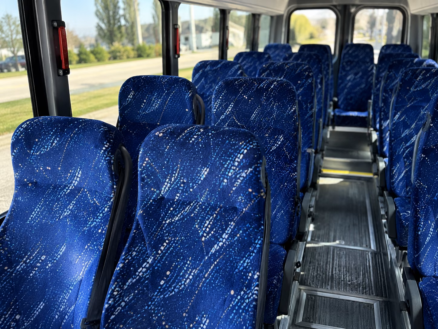 schenectady 15 passenger minibus inside