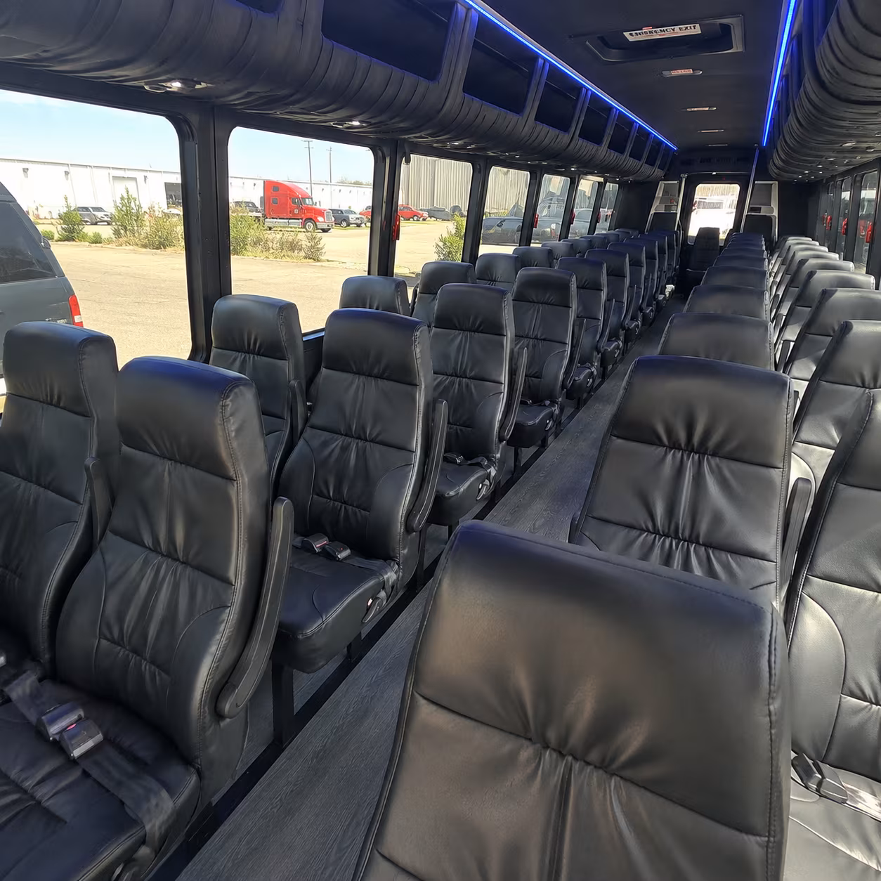schenectady corporate event transportation onboard seating