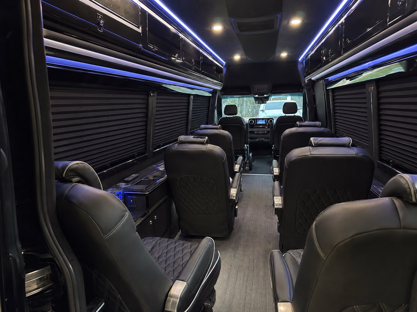 schenectady sprinter van with driver inside